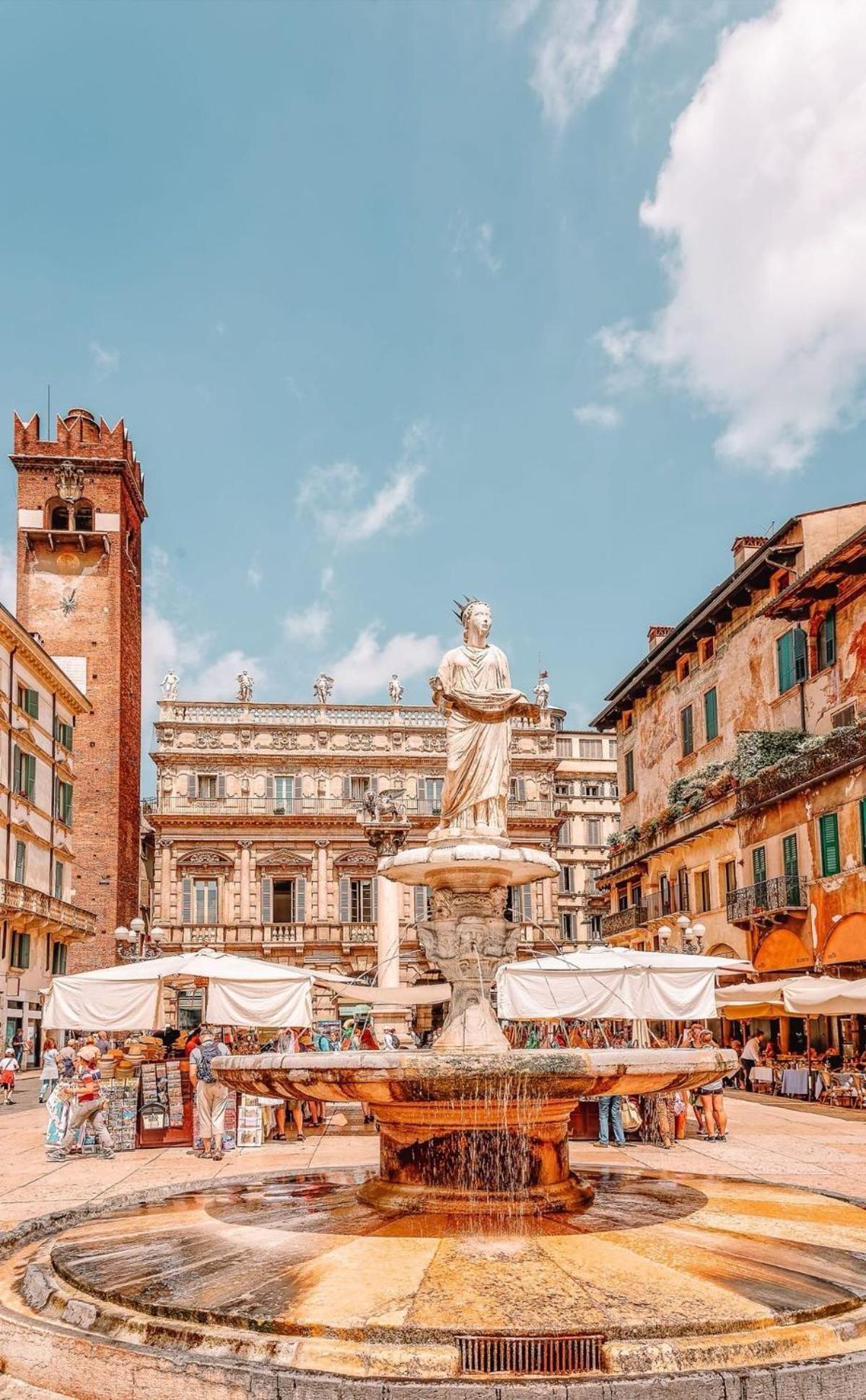 Residenza Piazza Erbe Apartman Verona Kültér fotó